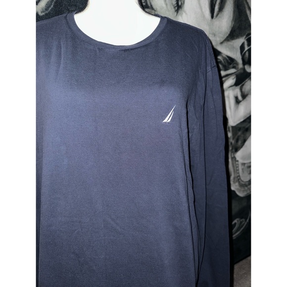 Nautica Other - Men’s Navy Blue Nautica Stitched Long Sleeve Shirt 💙